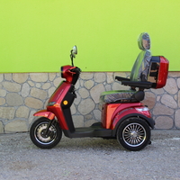 Електрическа триколка Max Motors FM2 PRO 1800W, 25Ah, RED
