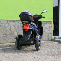 ЕЛЕКТРИЧЕСКА ТРИКОЛКА-СКУТЕР MAX SPORT 1500W BLUE