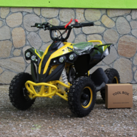 Детско бензиново ATV MaxMotors Grizzly SPORT – BLACK & YELLOW