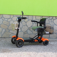 Електрическа сгъваема четириколка 750W MaxMotors