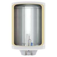 Вертикален бойлер Tedan Hydra INOX 30, 2kW - неръждаем