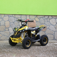 Детско бензиново ATV MaxMotors Grizzly SPORT – BLACK & YELLOW