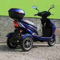 ЕЛЕКТРИЧЕСКА ТРИКОЛКА-СКУТЕР MAX SPORT 1500W BLUE