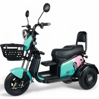Двуместна електрическа триколка PUDDING | 1800W, Задно Предаване, 2025г