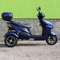 ЕЛЕКТРИЧЕСКА ТРИКОЛКА-СКУТЕР MAX SPORT 1500W BLUE