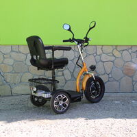 Електрическа триколка Max Motors A3 LUX, предно предаване, 750W, кресло с подлакътници