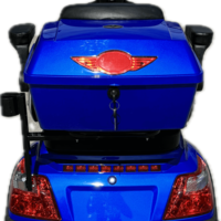 Електрическа триколка В1 | Синя, 1500W, 5 батерии, 2024