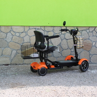Електрическа сгъваема четириколка 750W MaxMotors