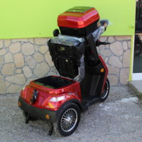 Електрическа триколка Max Motors FM2 PRO 1800W, 25Ah, RED
