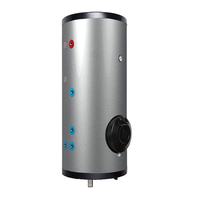 Стоящ бойлер Tedan Comby inox BT 160л, 3kW - неръждаем със серпентина