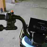 Двуместна електрическа триколка MaxMotors Pudding 1800W-48V-20Ah-BLUE