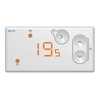 Конвектор Atlantic Furno Connect Wi-Fi 1500W, Електронен програмируем термостат