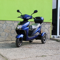 ЕЛЕКТРИЧЕСКА ТРИКОЛКА-СКУТЕР MAX SPORT 1500W BLUE