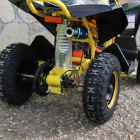 Детско бензиново ATV MaxMotors Grizzly SPORT – BLACK & YELLOW