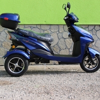 ЕЛЕКТРИЧЕСКА ТРИКОЛКА-СКУТЕР MAX SPORT 1500W BLUE