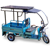 Селскостопанска Електрическа соларна карго триколка Bullmax S-800 | 2000W, 60V, 50AH
