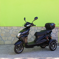 ЕЛЕКТРИЧЕСКА ТРИКОЛКА-СКУТЕР MAX SPORT 1500W BLACK