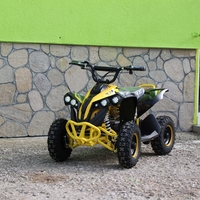 Детско бензиново ATV MaxMotors Grizzly SPORT – BLACK & YELLOW