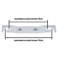 Вертикален бойлер Tedan Slim inox 50 л. - неръждаем