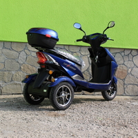 ЕЛЕКТРИЧЕСКА ТРИКОЛКА-СКУТЕР MAX SPORT 1500W BLUE