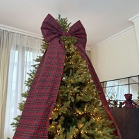 Коледна панделка (каре)