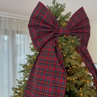 Коледна панделка (каре)