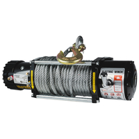 Автолебедка 12V 5443kg 12000lbs 4.5 kW Ø9.5mm 29m RD-EW12
