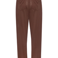NAMELESS Trousers with metal detail