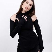 ASYMMETRICAL CROSS top