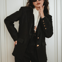 NAMELESS Linen Blazer