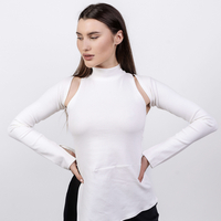 ASYMMETRICAL CROSS top