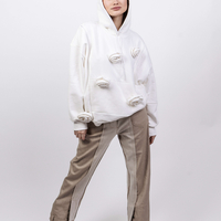 BLOOMING ROSE Оversized  sweatshirt