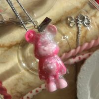 Колие-''Glliter LOVE bear