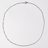 Sterling Silver 925 Thin Chain Necklace