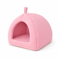 Уютна къщичка за котки в различни цветове