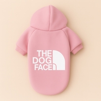 Стилна дрешка The dog face за кучета - розова