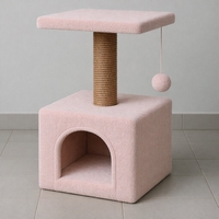 Компактна мини катерушка и драскалка за котки KittyBoom