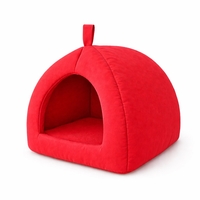 Уютна къщичка за котки в различни цветове