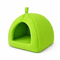 Уютна къщичка за котки в различни цветове