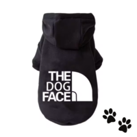 Дрешка The dog face - черна