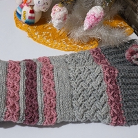 Hand Knitted Gaiters/Warm Winter Accessories