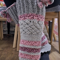 Hand Knitted Gaiters/Warm Winter Accessories