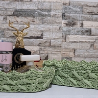 Плетен панер на една кука -Луксозен дизайн