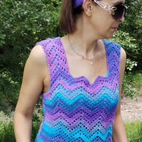 Дигитален продукт-Плетен топ 