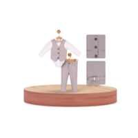 Елегантен костюм за бебе момче с папийонка