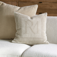 Възглавница RM Monogram,жакард,50см/50см
