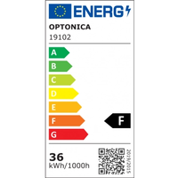 LED Осветително тяло с вентилатор 36W, 3CCT, Черно – С дистанционно управление