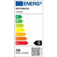 LED Пендел 30W, Топла светлина 3000K, Пясъчно черен – Вълнообразен дизайн
