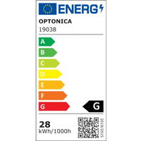 LED Пендел 28W, Топла светлина 3000K, Пясъчно черен – Двоен вълнообразен дизайн