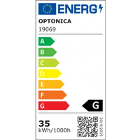 LED Пендел 35W, Топла светлина 3000K, Меден цвят – Артистичен молекулен дизайн